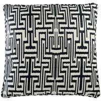 Black and Beige Pillow Ozbek 110172