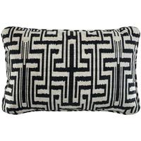 Black and Beige Pillow Ozbek 110170