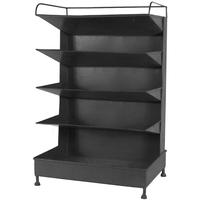 Black Small Rack with Shelfs