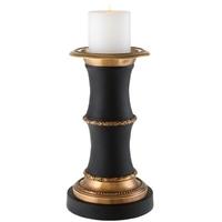 black medium candle holder mamounia