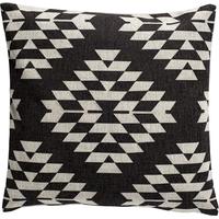 Black and Beige Cube Cushion Cover (Set of 4)