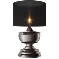 Black Nickel Table Lamp Pagoda