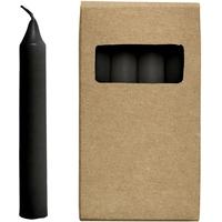 Black 8 Section Candle 14cm (Set of 24)