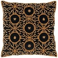 Black Velvet Large Pillow Figuet