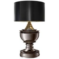 Black Nickel Table Lamp Silom 106024