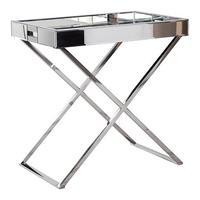 Blake Tray Table, Silver