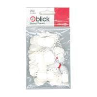 Blick White Jewellery Tags 200 Pieces