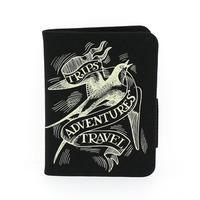 Black Scroll Passport Holder