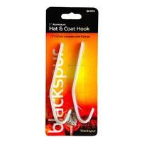 Blackspur Bb-bh096 Aluminium Hat And Coat Hook Set