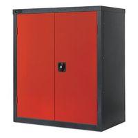 BLACK CARCASS CUPBOARD - LOW COLOUR - RED