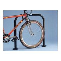 BLACK COATED SHEFFIELD GROUND FIXED CYCLE STAND