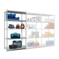 BLUE SHELVING, LIGHT TUBULAR STARTER BAY 1250 X 800