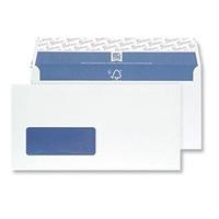 Blake DL 110 x 220 mm Premium Pure Peel and Seal Window Envelopes - Super White (Pack of 500)