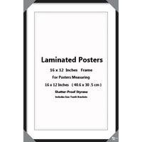 Black Wooden 16 x 12 Inches Poster Frame