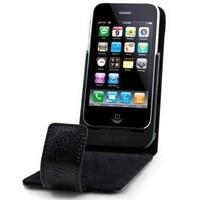BluePacK S4 for iPhone 3GS/3G/iPod Touch Leather case with 1200 mAh Lithium Polymer Battery Built-in