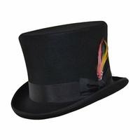 Black Victorian Top Hat