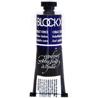 blockx cobalt blue dark oil paint 35ml tube