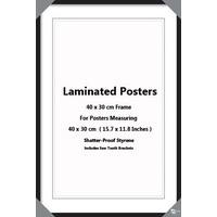 Black Wooden 40 x 30 cm Poster Frame