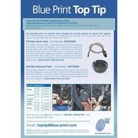 Blue Print ADT35504 Oil Filter Drain Tool