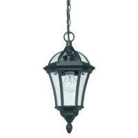 Black Exterior Hanging Porch Lantern Pendant Light