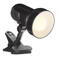Black Reflector Clip on Spot Light with Inline Switch
