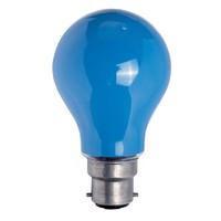 blue gls lightbulb 240v 40w bc