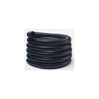 black ribbed pond hose 075 inch per metre