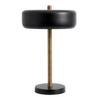 black brass club table lamp