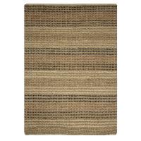 Blue Organic Stripes Jute Rug Kuala 160X230