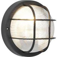 Blooma Thetis Black Mains Powered External Wall Light