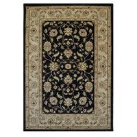 black beige persian style traditional rugs zielger 160cmx230cm 53 x 77