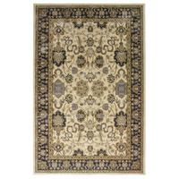 blue cream ziegler traditional rug arak 120x170