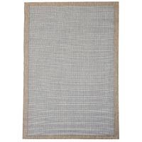 blue grey non slip outdoor flatweave rug floorit 200x290