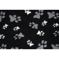 Blankets Fleece Blanket Black Medium 125x74cm (49x29 inch )