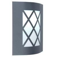Blooma Lyell Dark Grey Mains Powered External Wall Light