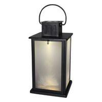 Blooma Orthos Black Solar Powered LED Lantern