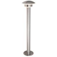 Blooma Corvus Brushed Stainless Steel Mains Powered LED Post Light