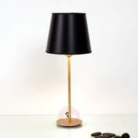 black golden table lamp mattia