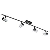 bloc black chrome track spotlight bar