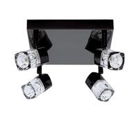 Blocs Track and Spot Black Chrome Spotlight