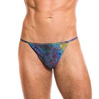 blue amalfi tan through swim tanga