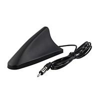 Black Universal Shark Fin Car Radio Antenna Aerial