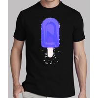 black shirt pineapple ice cream