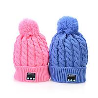bluetooth 41 beanie hat music knitted hat smart cap wireless earphones ...