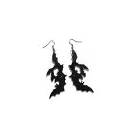 Black Bat Earrings