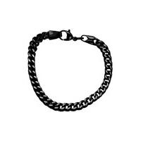 Black IP Franco Chain Bracelet