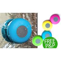 Blue Bluetooth Shower Speaker