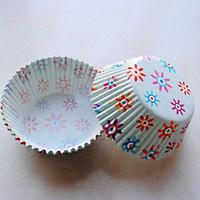 Blossoming Sunflowers Cupcake Wrappers-Set of 50
