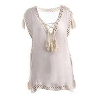 Ble Summer Blouse, Natural/Beige