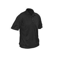 Black Quick Dry Polo Shirt - XXL (50-52in)